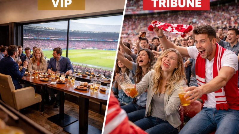 Verschil hospitality en reguliere voetbaltickets