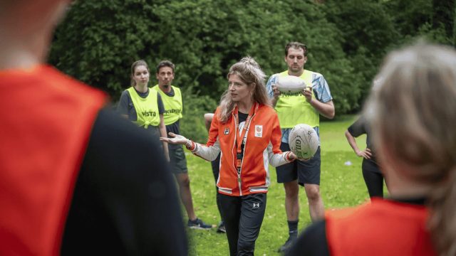 Clinic met een topsporter