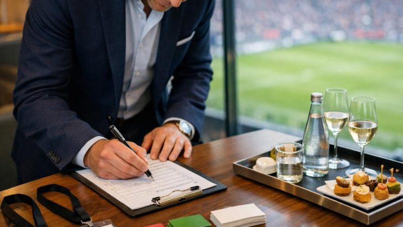 Checklist zakelijk voetbalarrangement