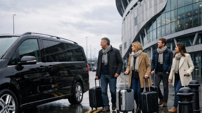 Luchthavens en transfers naar Premier League stadions