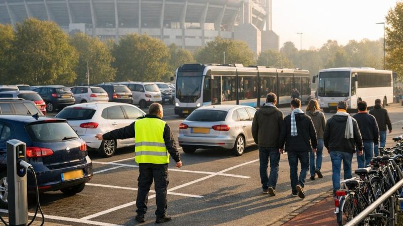 Parkeren Eredivisie stadions