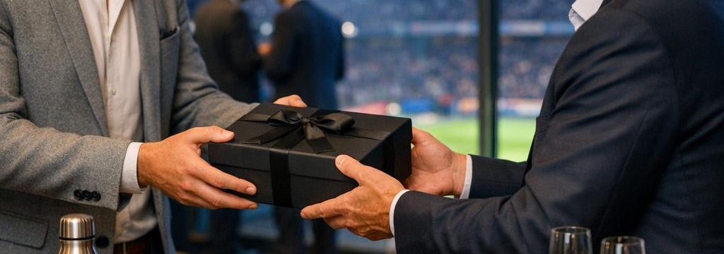 Relatiegeschenken voetbal hospitality: strategie, ideeën en timing