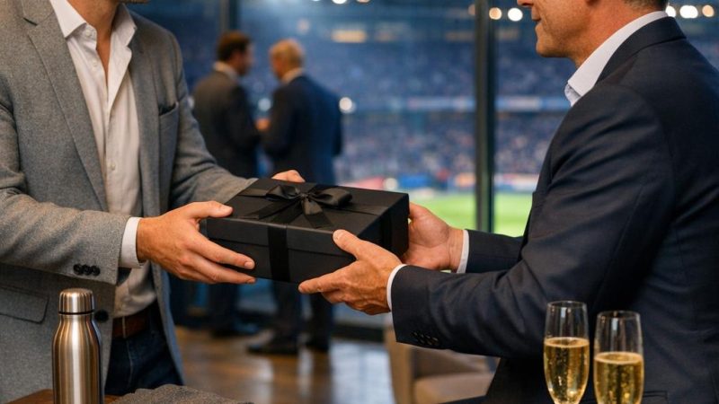 Relatiegeschenken voetbal hospitality: strategie, ideeën en timing