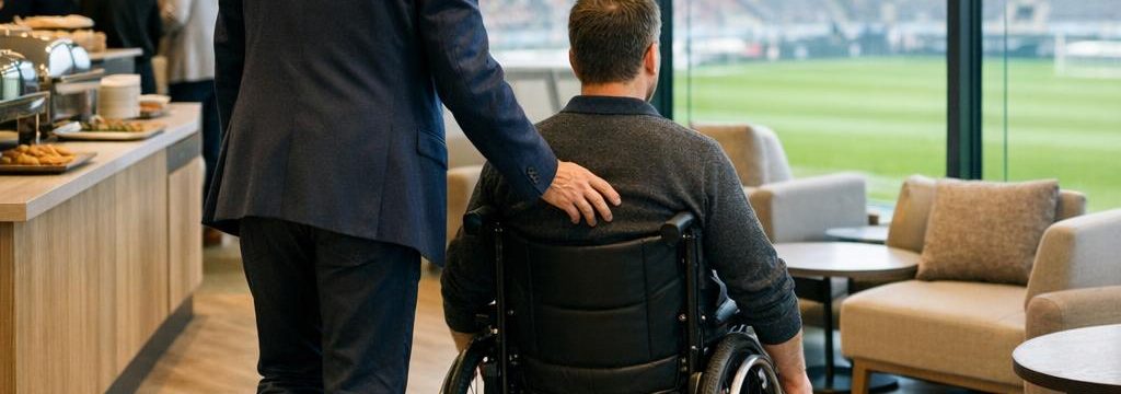 Rolstoeltoegankelijkheid Eredivisie hospitality