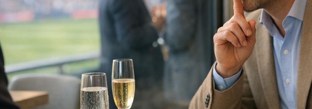 Social media etiquette in VIP-ruimtes