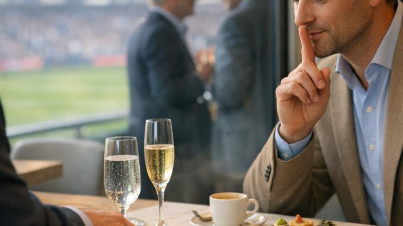 Social media etiquette in VIP-ruimtes