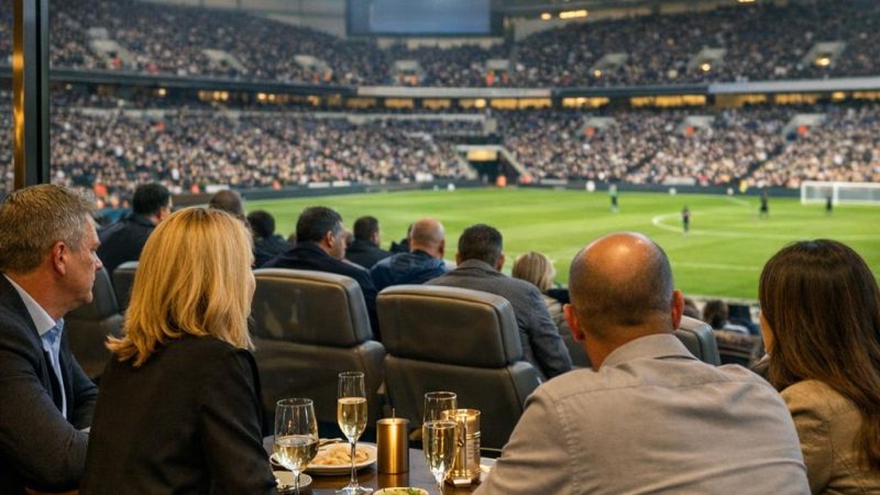 Stadiongids Premier League lounges en seating categorieën