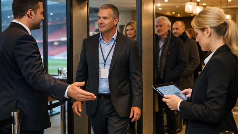 Veiligheid in stadionhospitality