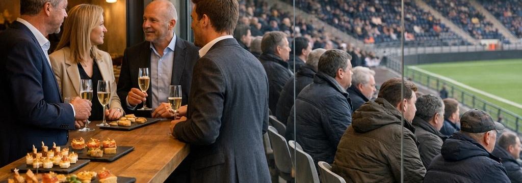 Verschil hospitality en reguliere voetbaltickets