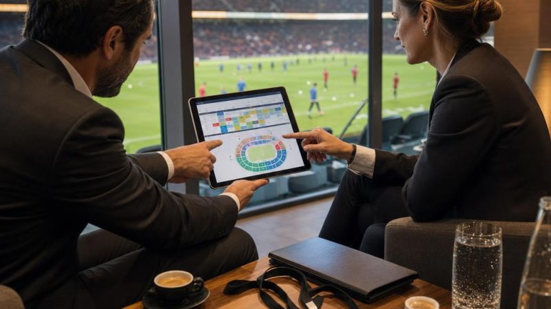 Wedstrijd kiezen voor zakelijk Eredivisie event